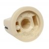 Knob Fulltone style, cream push-on